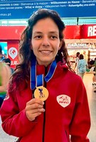 Entrevistas à campeã mundial de júniores